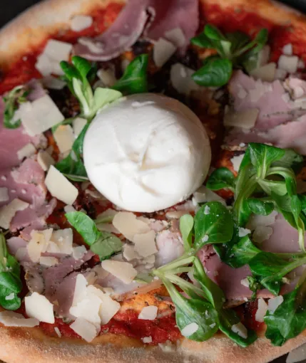 pizza burratana